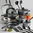 Tramontina PrimaWare 18-Piece Nonstick Cookware Set, Gray 🍁 All In One Marketplace Canada