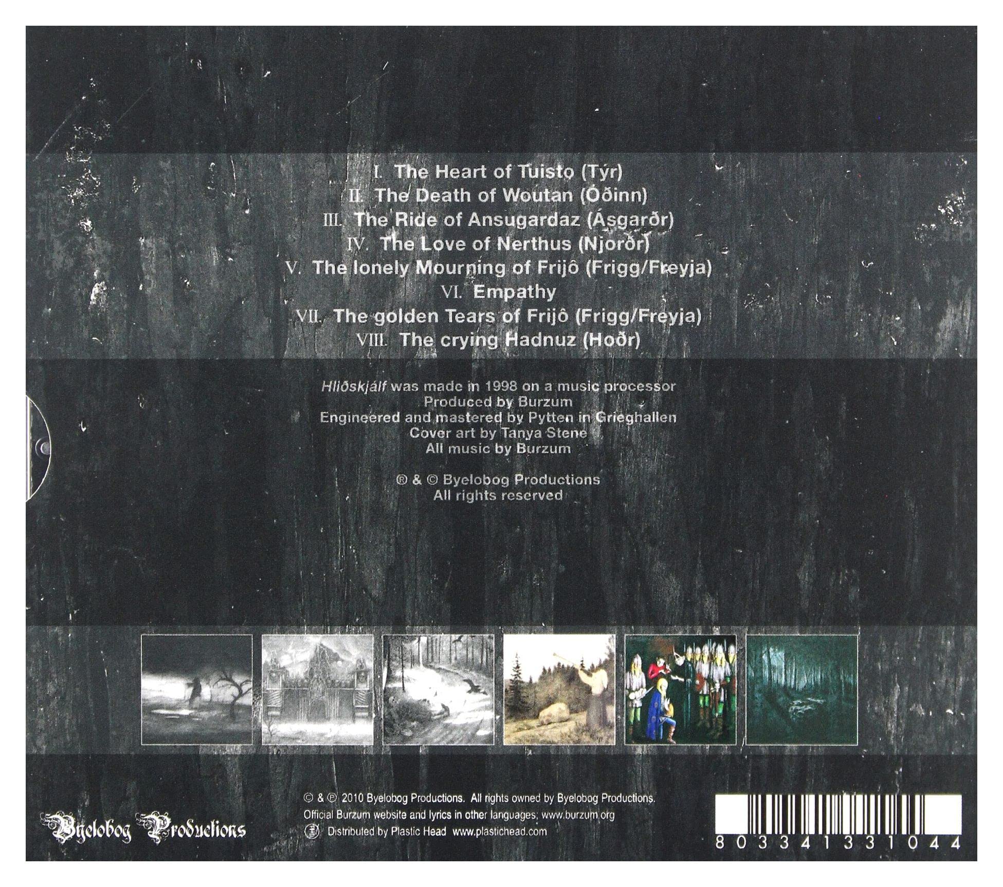 Burzum / Hlidskjalf - CD