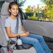 Diono Solana 2022, No Latch, Single Backless Booster Car Seat, Lightweight, Machine Washable Covers, Cup Holders, Black 🍁 All In One Marketplace Canada