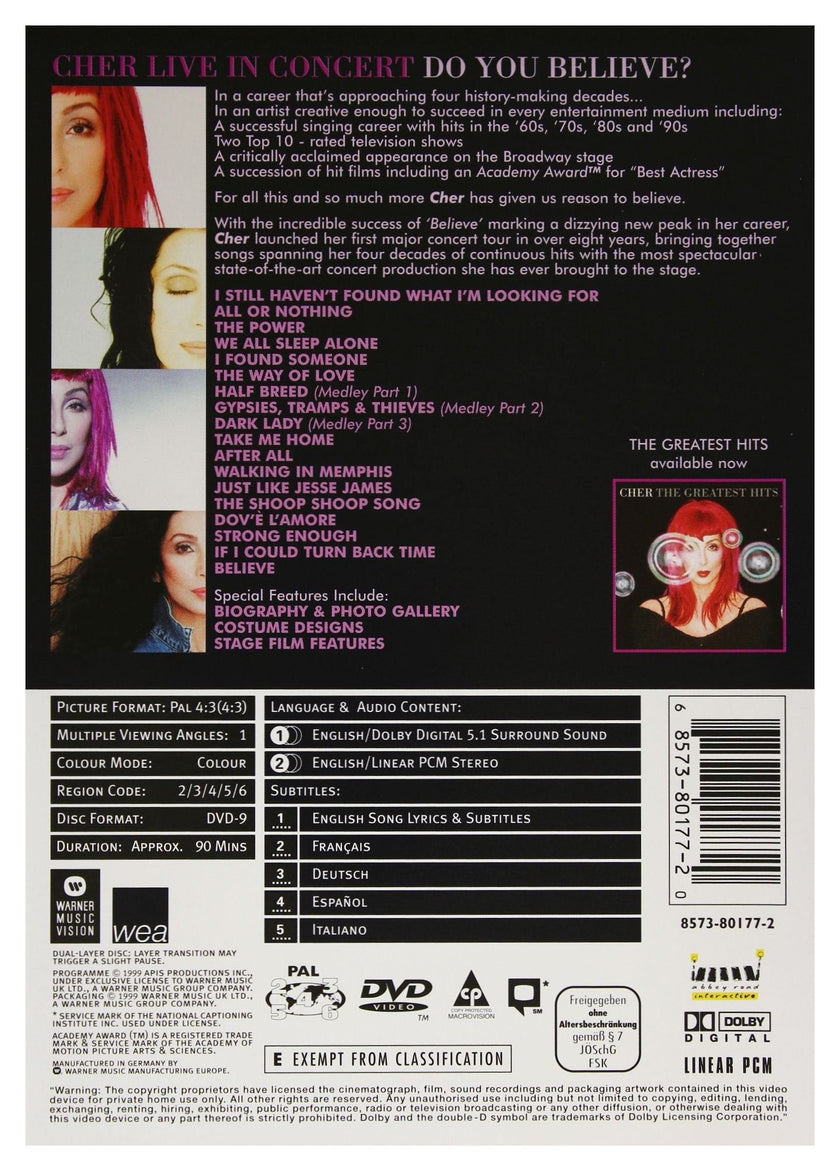 Live in Concert [Import]