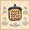Air Fryer Liners, 125Pcs Disposable Parchment Paper Liners – Non-Stick and Oil Proof for Easy Cleanup – 8” Square for 5-8 qt Basket by Baker's Signature 🍁 All In One Marketplace Canada