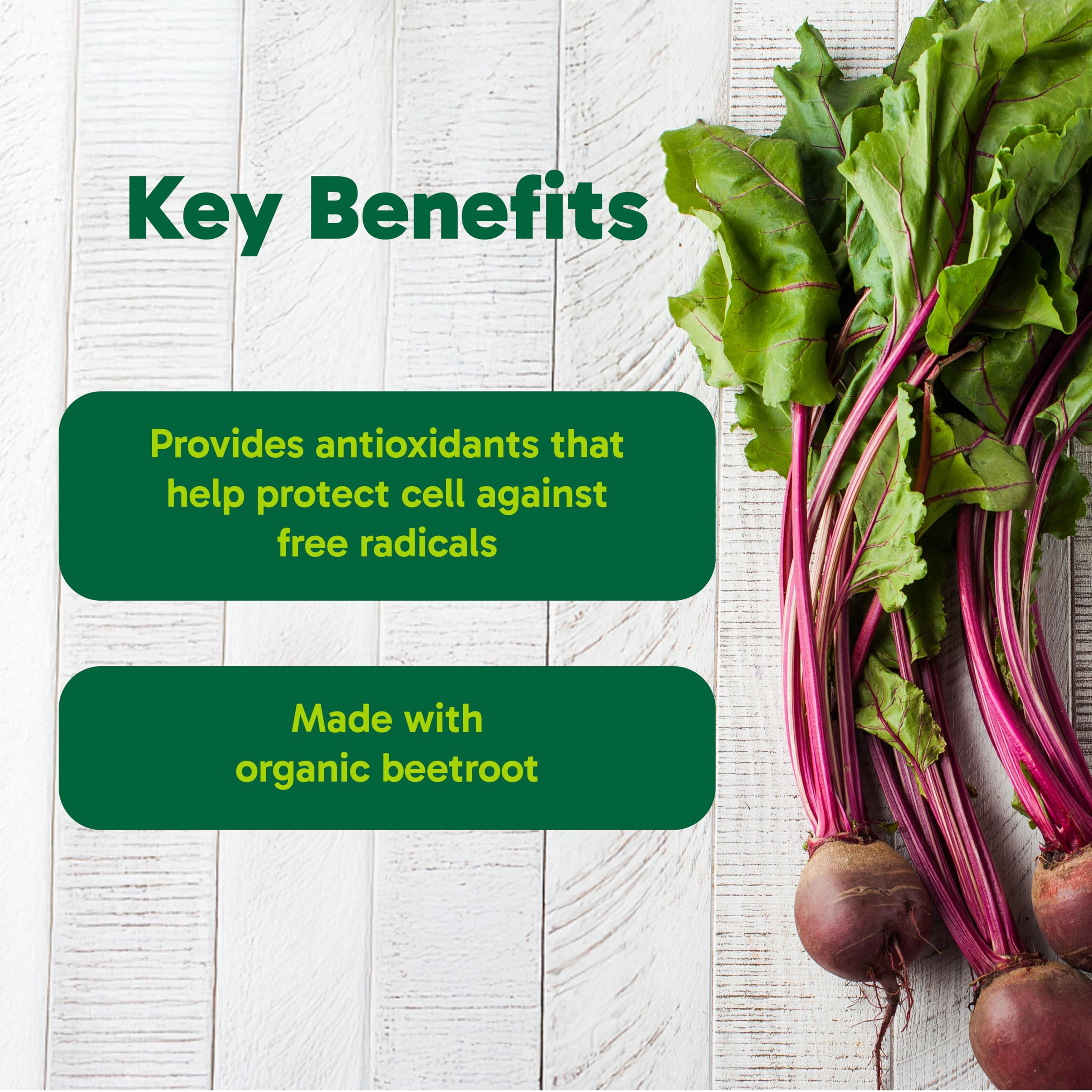 Organika Beetroot Organic- 1400mg High Potency Antioxidant, Blood-Pressure Support, Nitrous Oxide + Exercise Performance- 120vcaps 🍁 All In One Marketplace Canada