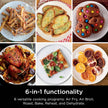 Ninja DoubleStack Smart XL 2-Basket Air Fryer, Smart Cook System, Leave-in Thermometer, DoubleStack Technology, Space Saving Design, 10 QT, 6-in-1, Smart Finish & Match Cook, Air Fry 🍁 All In One Marketplace Canada