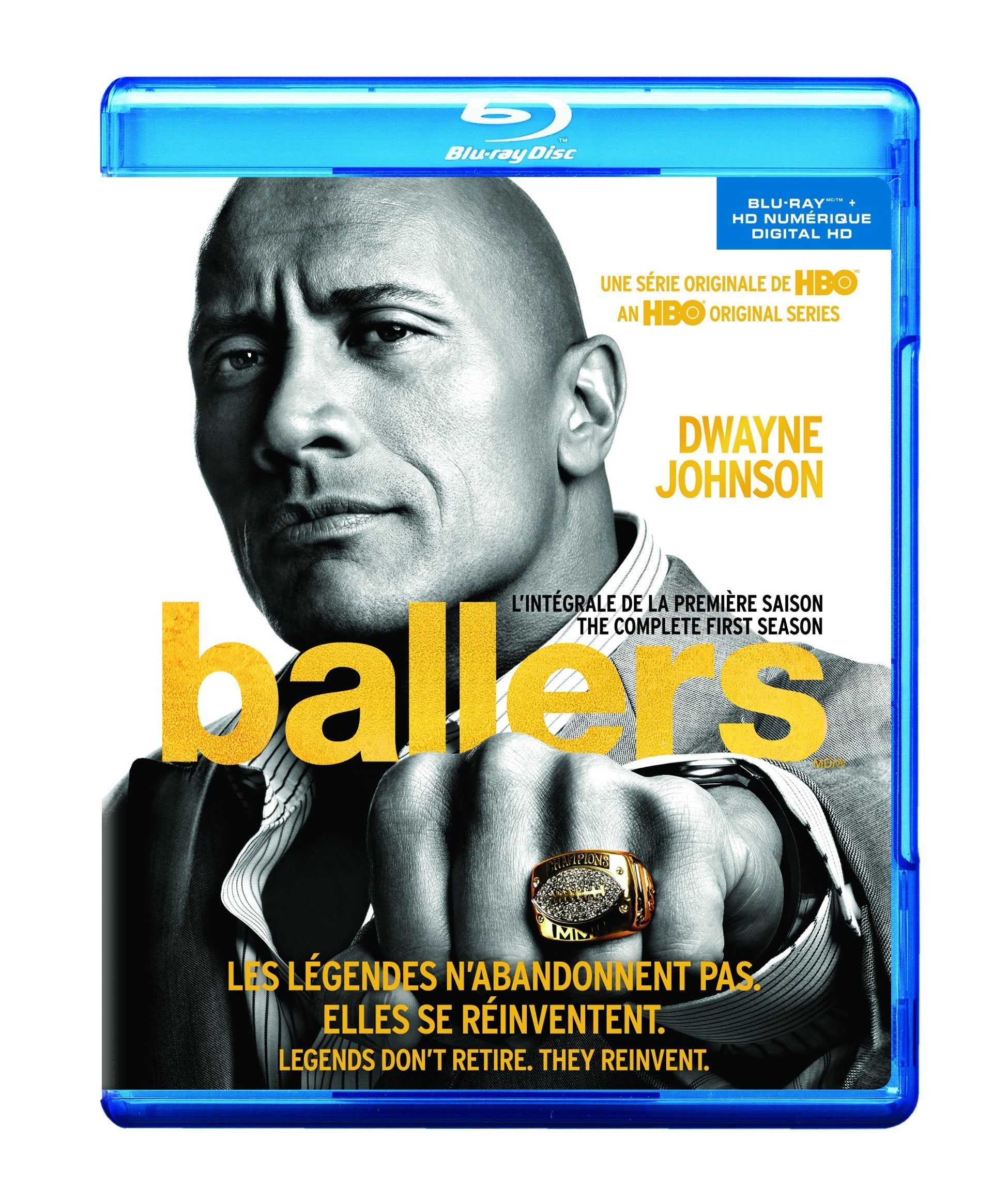 Ballers: The Complete First Season (QUE/BD+DC) [Blu-ray]