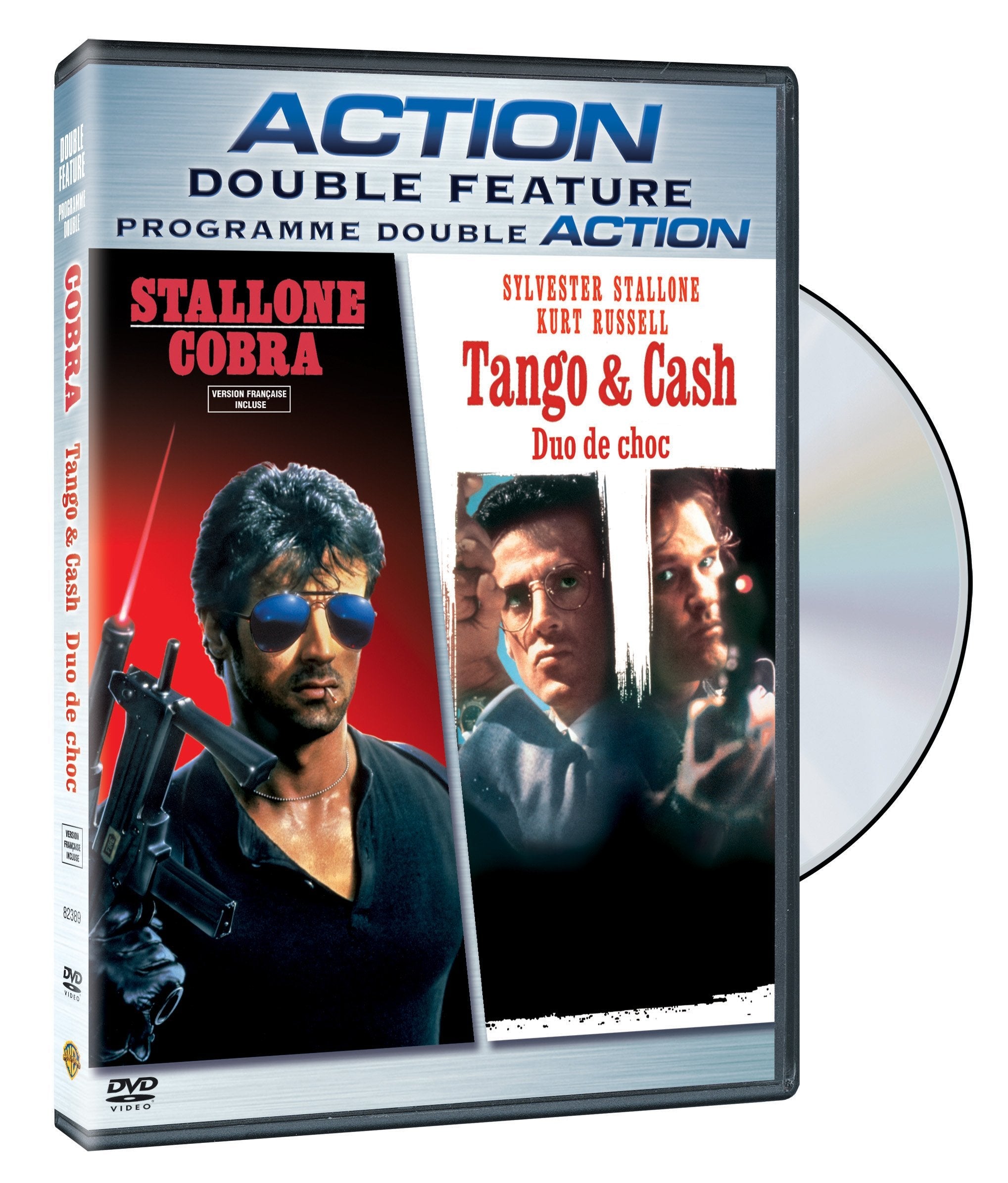 Action Double Feature (Cobra / Tango & Cash) // Programme double action (Cobra / Duo de choc) (Bilingual) - DVD (Used)