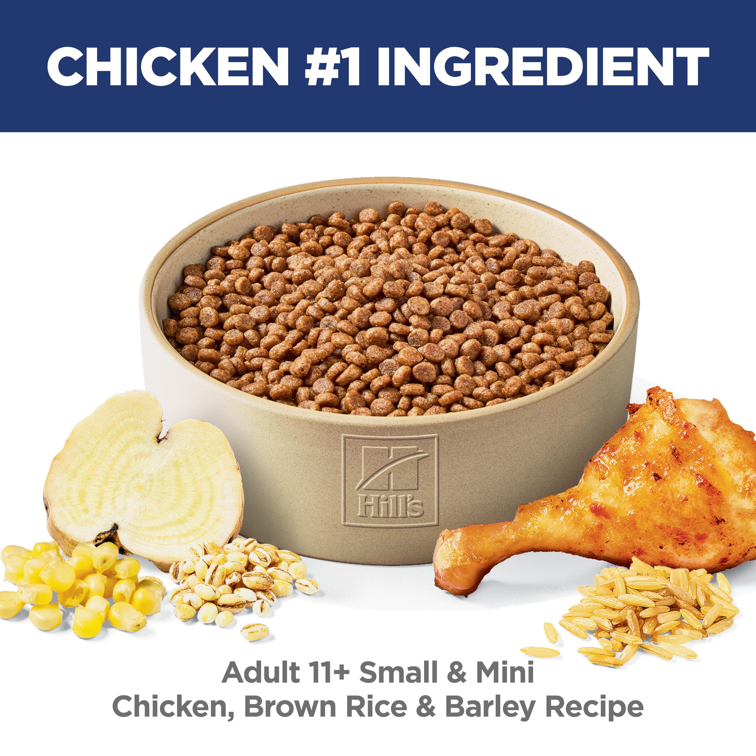 Hill's Science Diet Senior 11+ Small & Mini Chicken Meal, Barley & Brown Rice Recipe Dry Dog Food 7.03 kg Bag 🍁 All In One Marketplace Canada