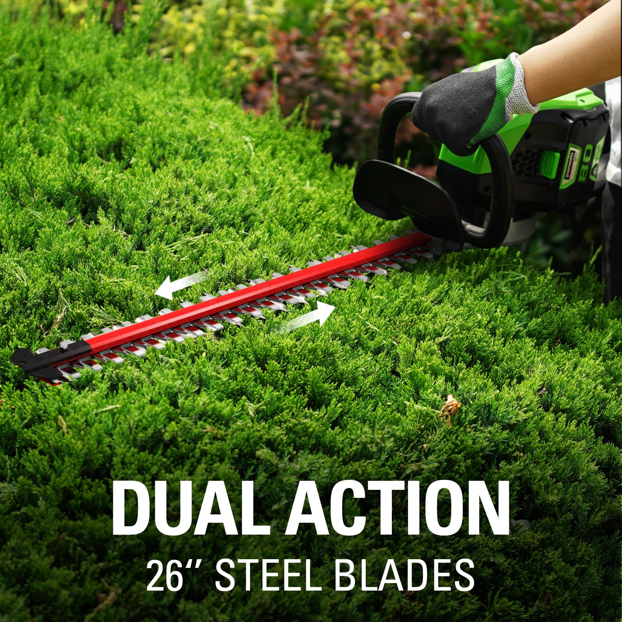 GreenWorks Pro 80V 26-Inch Cordless Hedge Trimmer, Battery Not Included, GHT80320 🍁 All In One Marketplace Canada