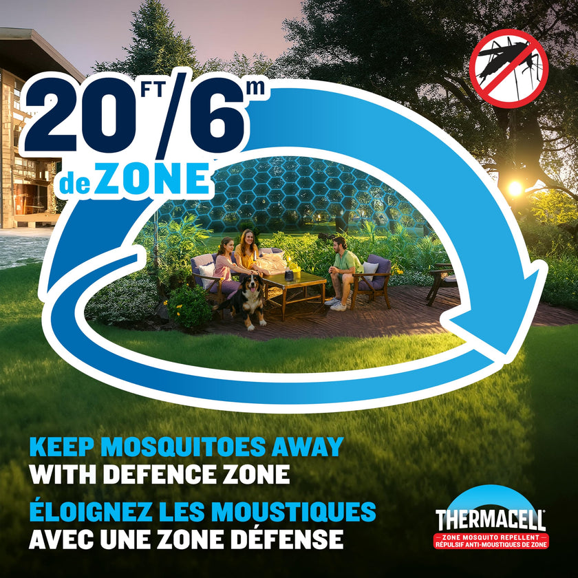Thermacell Mosquito Rechargeable Repeller Refills; 72 Hours; Compatible with Thermacell E-Series & Radius Only; 20 Foot (6 m) Mosquito Repellent Zone; Deet Free Bug Spray Alternative; Scent Free … 🍁 All In One Marketplace Canada
