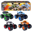 Monster Jam All Stars Monster Trucks, 1:64 Scale Die-Cast Vehicles 4-Pack 🍁 All In One Marketplace Canada