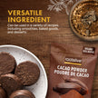 Rootalive Organic Raw Cacao Powder 454g (1lb), Premium Unroasted Cacao Bean powder in a Resealable Bag, Raw, Unsweetened, Vegetarian and Gluten-Free 🍁 All In One Marketplace Canada