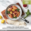 Starfrit The Rock Terra 30cm Ceramic Deep Fry Pan with Lid, PFAS Free 🍁 All In One Marketplace Canada