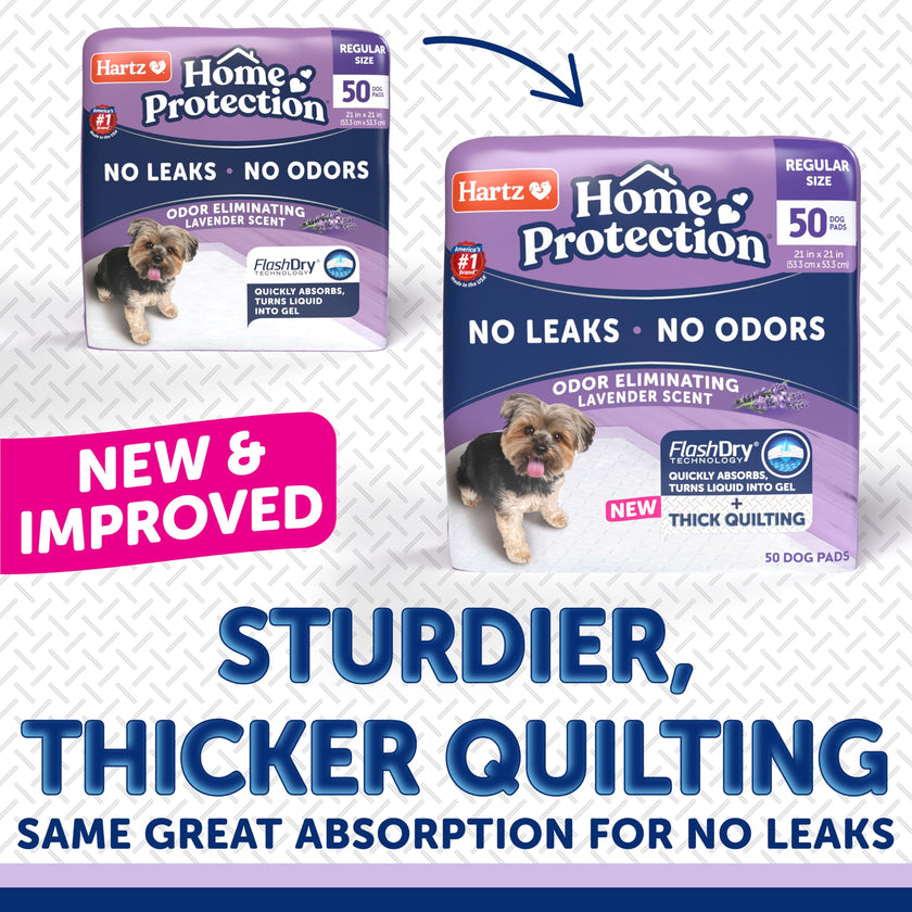 Hartz Home Pro Odor Eliminating Dog Pads, 50-Count 🍁 All In One Marketplace Canada