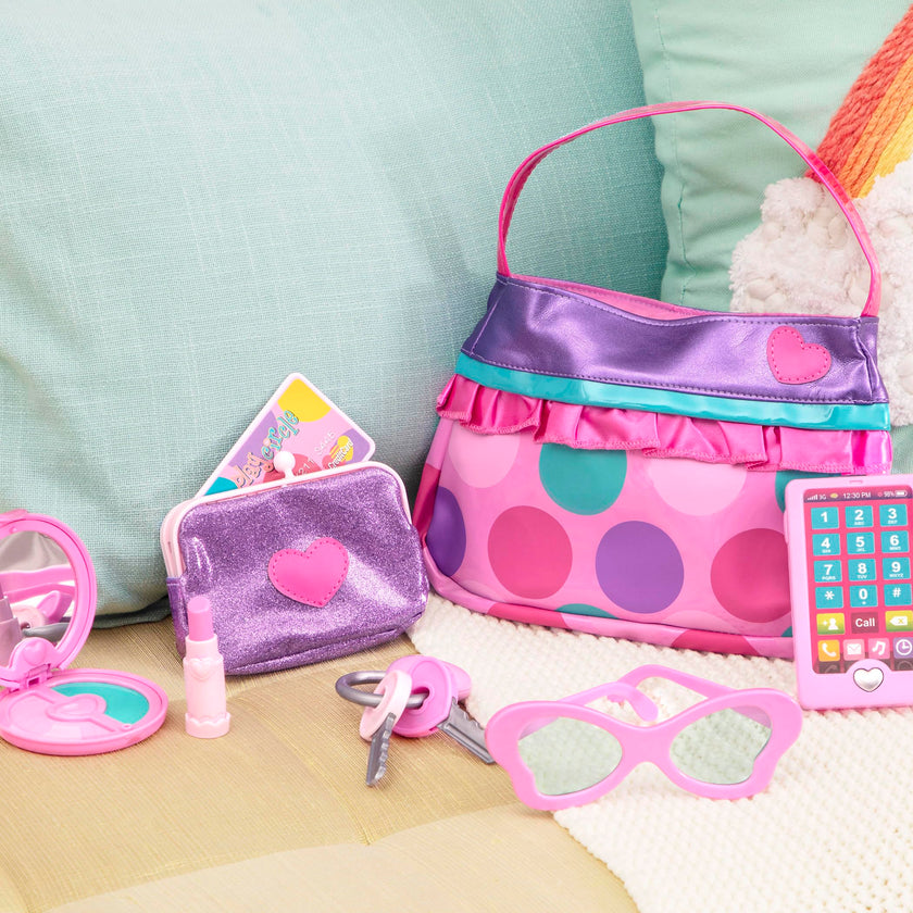 Battat Toy Purse, Play Circle Princess Purse Set, Dress-Up Play, Playset 🍁 All In One Marketplace Canada