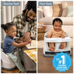 Ingenuity Baby Base 2-in-1 Booster Feeding and Floor Seat with Self-Storing Tray - Cashmere 🍁 All In One Marketplace Canada