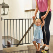 Munchkin Push to Close Baby Gate, Hardware Mounted Safety Gate for Stairs, Hallways and Doors, Extends 28.5 inch to 45 inch Wide, Metal, Dark Grey 🍁 All In One Marketplace Canada