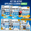 Garbage Disposal Cleaner Deodorizer Tablets - ACTIVE XL Foaming Tablet, 24 Pack Fresh Citrus Scented Tabs, New Powerful Foam Freshener for Cleaning Sink Disposal, Garburator, Disposer - 1 Year Supply 🍁 All In One Marketplace Canada