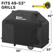 Simple Houseware 55-inch Heavy Duty BBQ Grill Cover, 600D Polyester Waterproof, Weather-Resistant 🍁 All In One Marketplace Canada