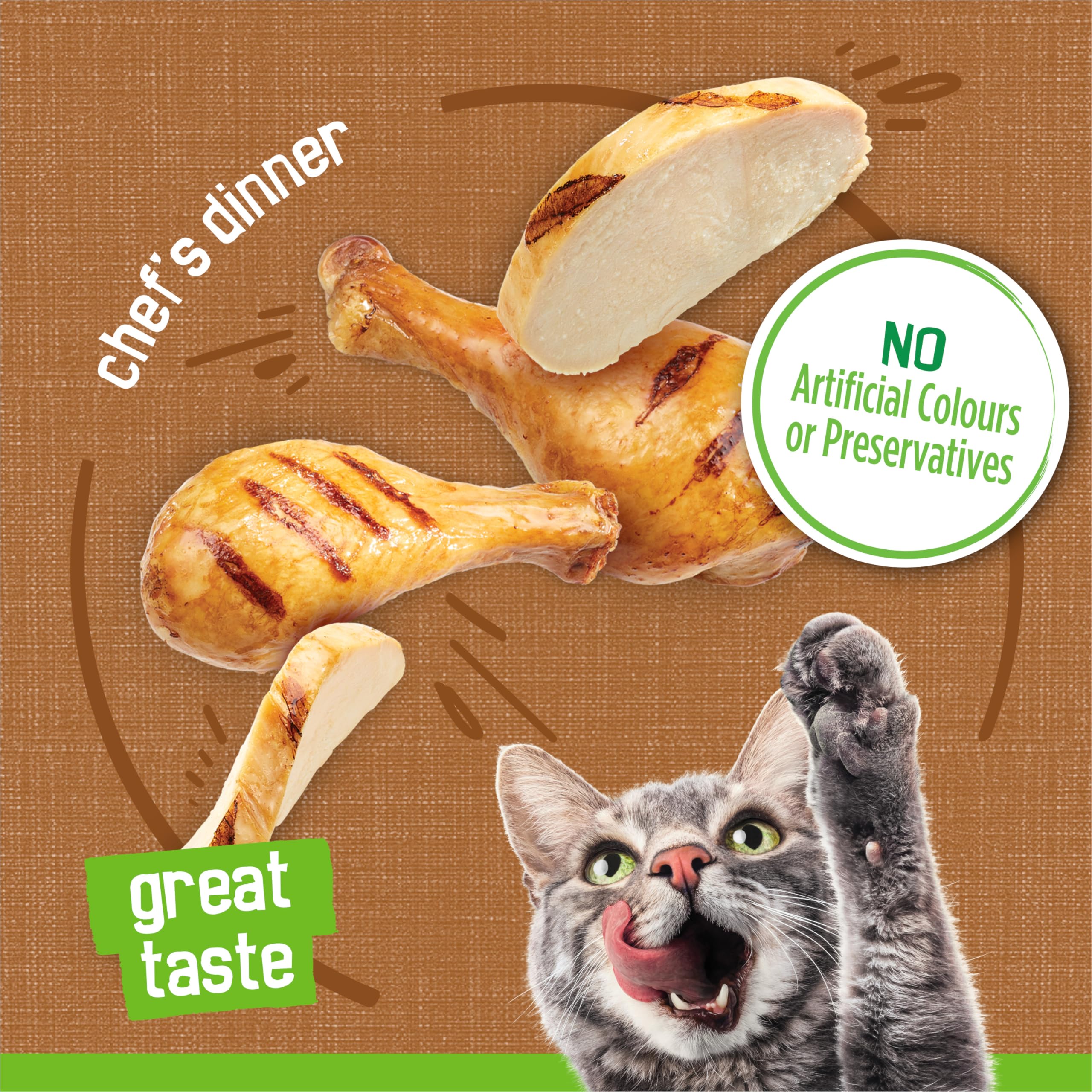 Friskies Chef's Dinner Wet Cat Food, Pate - 156 g Can (24 Pack) 🍁 All In One Marketplace Canada