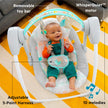 Bright Starts Portable Automatic 6-Speed Baby Swing, Compact Easy-Fold, Music, Toy Bar, 0-9 Months 6-20 lbs (Whimsical Wild) 🍁 All In One Marketplace Canada
