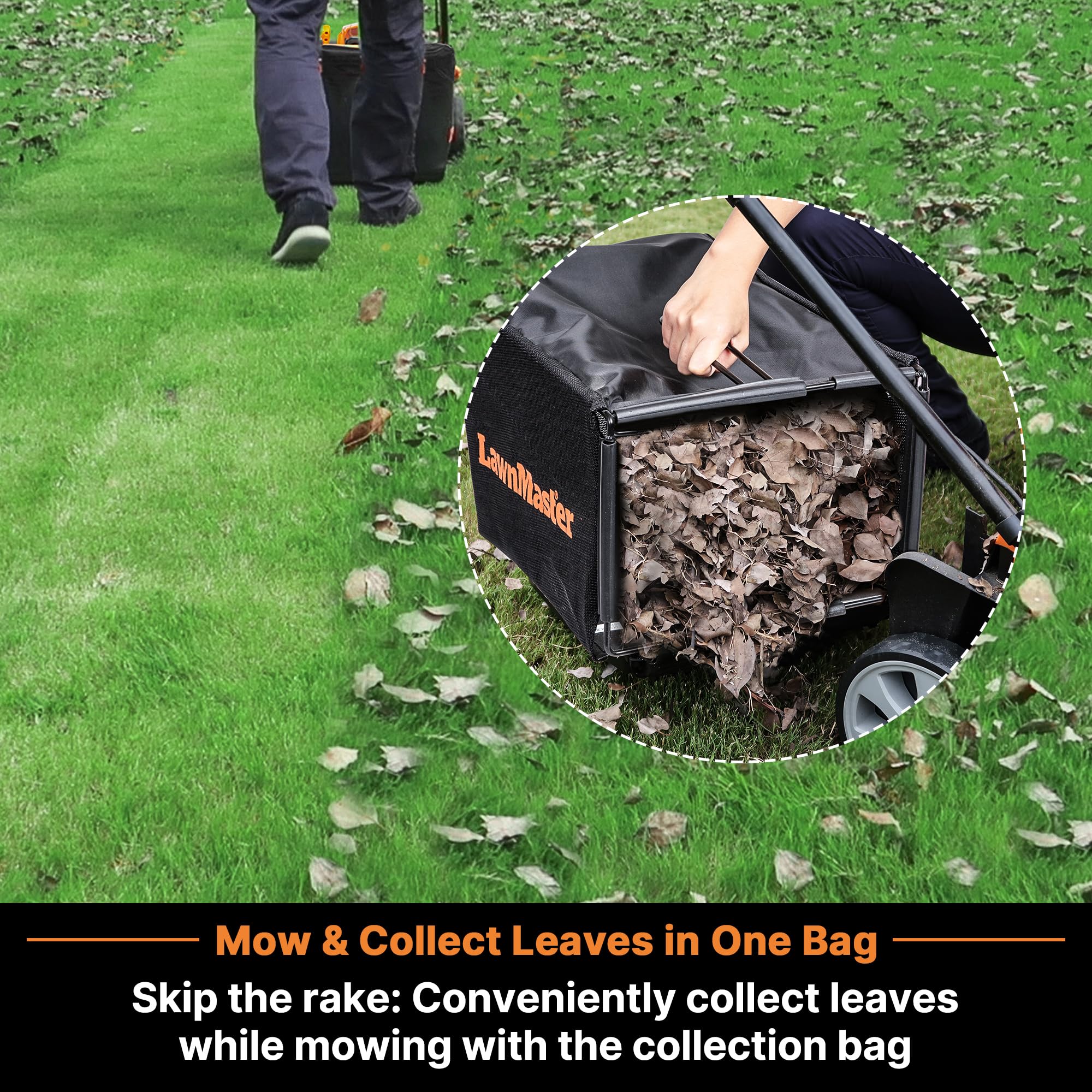 LawnMaster MEB1114K Electric Corded Lawn Mower 15-Inch 11AMP 🍁 All In One Marketplace Canada
