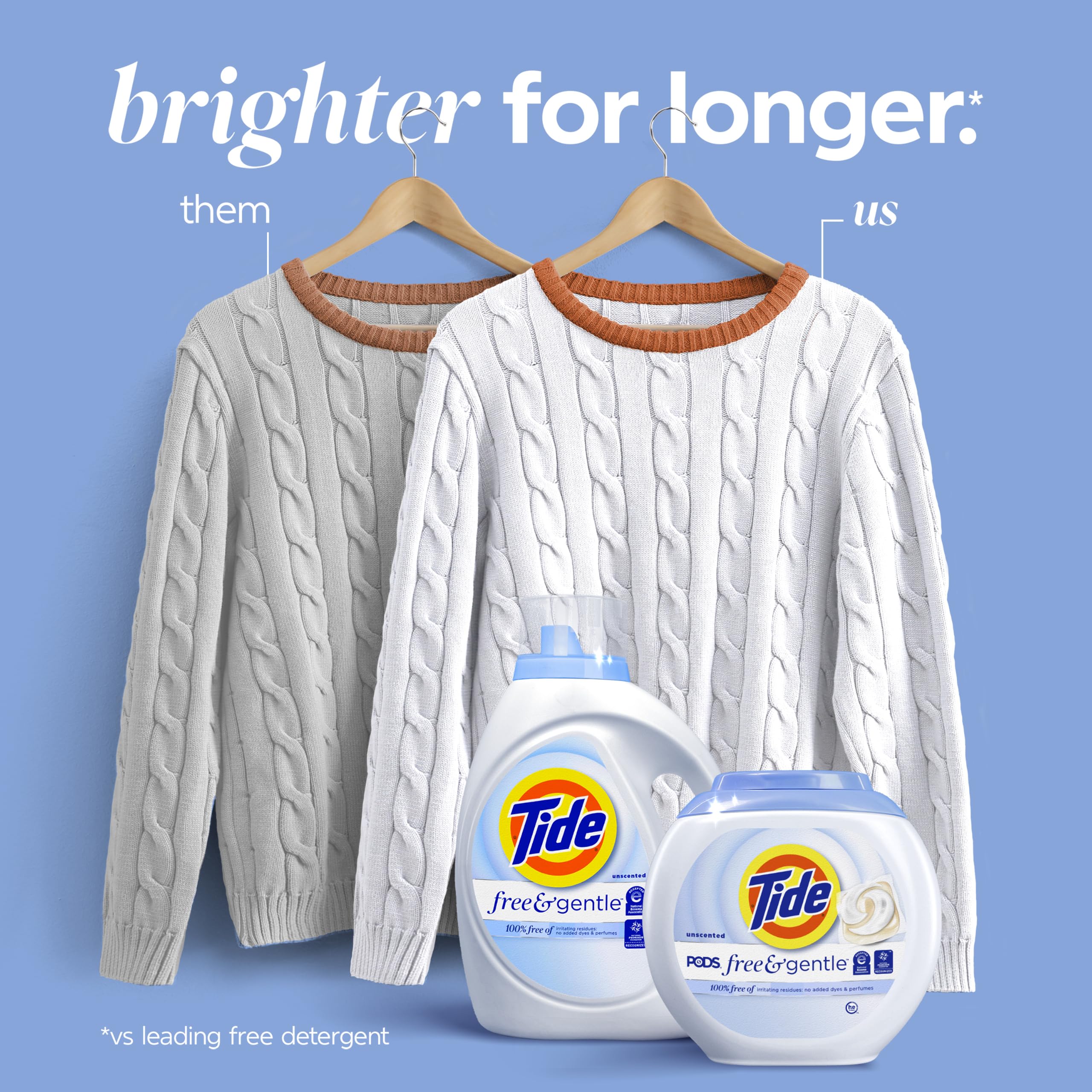 Tide Free & Gentle Liquid Laundry Detergent, Tide Laundry Detergent, Clean Laundry Detergent, 100 Loads, 3.9L 🍁 All In One Marketplace Canada