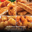 Ninja Air Fryer Pro 5-in-1, 5 QT Capacity, Air Fry, Bake, Roast, Reheat, and Dehydrate, Air Crisp Technology, Nonstick Basket & Crisper Plate, Grey, AF142C 🍁 All In One Marketplace Canada