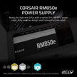 CORSAIR RM850e (2025) Fully Modular Low-Noise ATX Power Supply with 12V-2x6 Cable – ATX 3.1 & PCIe 5.1 Compliant, Cybenetics Gold Efficiency, 105°C-Rated Capacitors, Modern Standby Mode – Black 🍁 All In One Marketplace Canada