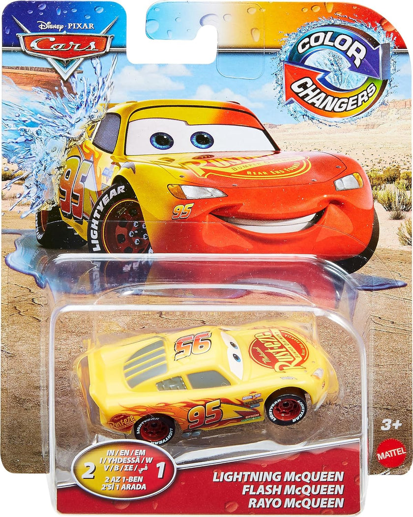 Disney Pixar Cars On The Road Color Changers - Lightning McQueen