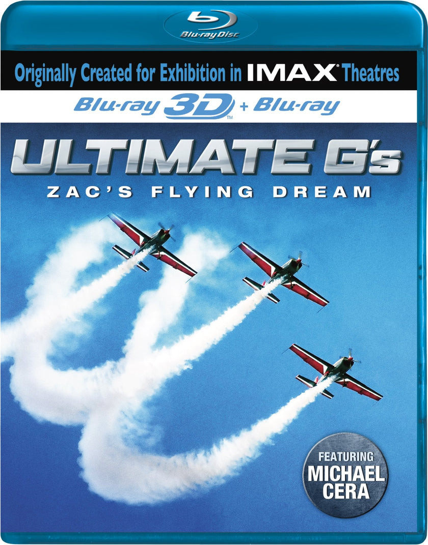 IMAX Ultimate G's: Zac's Flying Dream - Blu-ray 3D + Blu-ray (Used)