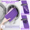 Spray Mops for Hardwood Floor Cleaning, Microfiber Flat Floor Mop with Washable Reusable Pads, Dust Wood Laminate Tile Wet Dry Mopping Head Fit for Disposable Dry Wet Sweeping Refills Cloths 🍁 All In One Marketplace Canada