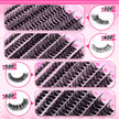 wiwoseo Cluster Eyelash Extensions 560pcs Lash Clusters Wipsy Cluster Lashes D Curl Eyelashes Clusters Individual Lashes DIY Lash Extensions Cluster Eyelash Natural Look Eyelashes (8-16MM) 🍁 All In One Marketplace Canada