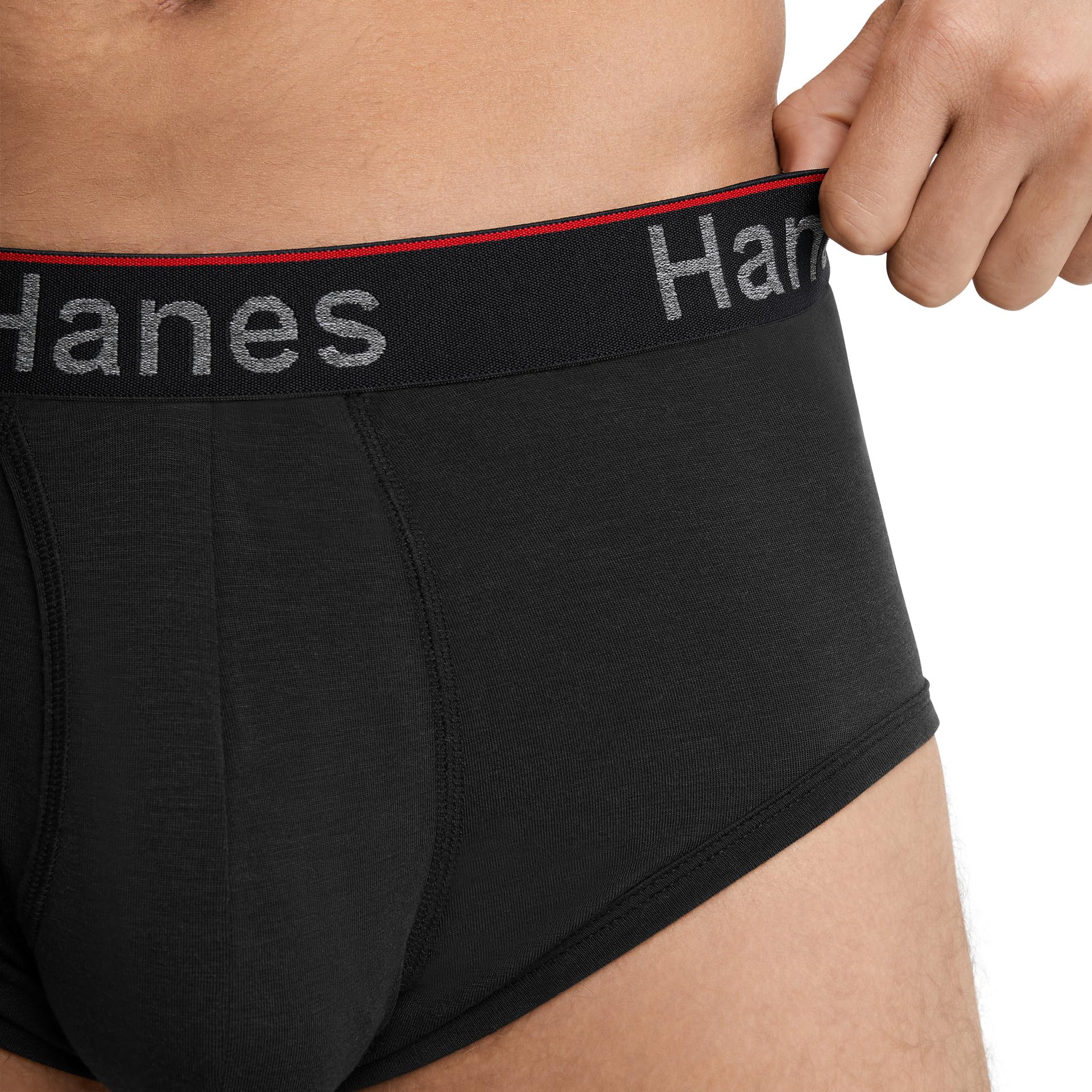 Hanes Total Support Pouch Men's Briefs, Anti-Chaffing, Moisture-Wicking Underwearm Odor Control, Pack of 4, Assorted, Medium 🍁 All In One Marketplace Canada