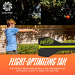 Nerf Vortex Aero Howler Foam Ball – Classic Long-Distance Football - Flight-Optimizing Tail - Hand Grip – Indoor and Outdoor Fun 🍁 All In One Marketplace Canada