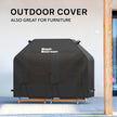 Simple Houseware 55-inch Heavy Duty BBQ Grill Cover, 600D Polyester Waterproof, Weather-Resistant 🍁 All In One Marketplace Canada