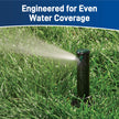 Orbit 55469 – Sprinkler Saturn III Medium Scope, pre-Installed with Nozzle, 5.50 x 11 x 17 cm, Black/Green 🍁 All In One Marketplace Canada