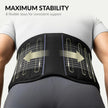 BraceUP Back Support, Back Brace for Men and Women - Lumbar Support Lower Back Belt for Back Pain Relief, Herniated Disc, Heavy lifting, with Dual Adjustable Straps (L/XL 90-110 cm) 🍁 All In One Marketplace Canada