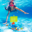 Battat Pirate Diving Set, Treasure Chest Pool Toy, 28 Pieces, Water & Sand 🍁 All In One Marketplace Canada