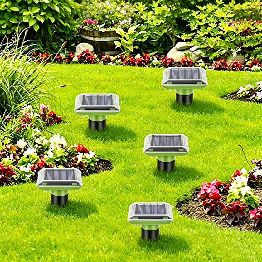 Solar-Powered Animal Ground Stakes 4 Pack, Waterproof Outdoor Yard Protector Accessories for Lawn, Yard and Garden (Green) 🍁 All In One Marketplace Canada