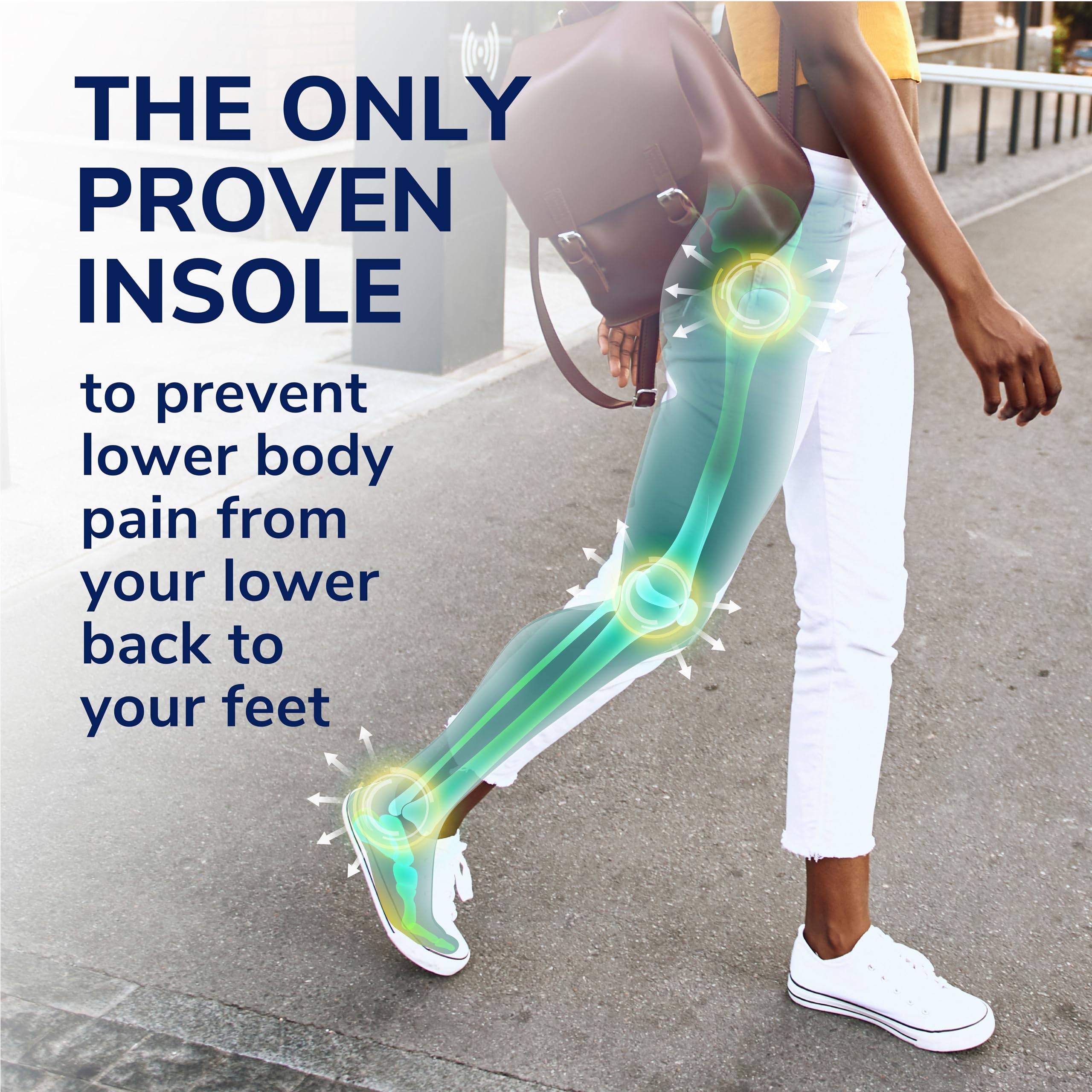 Dr. Scholl's Prevent Pain Protective Insoles, Protect Against Foot, Knee, Lower Back Pain, Promote Foot Health & Wellness, Trim to Fit Insert, Women Shoe Size 8-14, 1 Pair 🍁 All In One Marketplace Canada