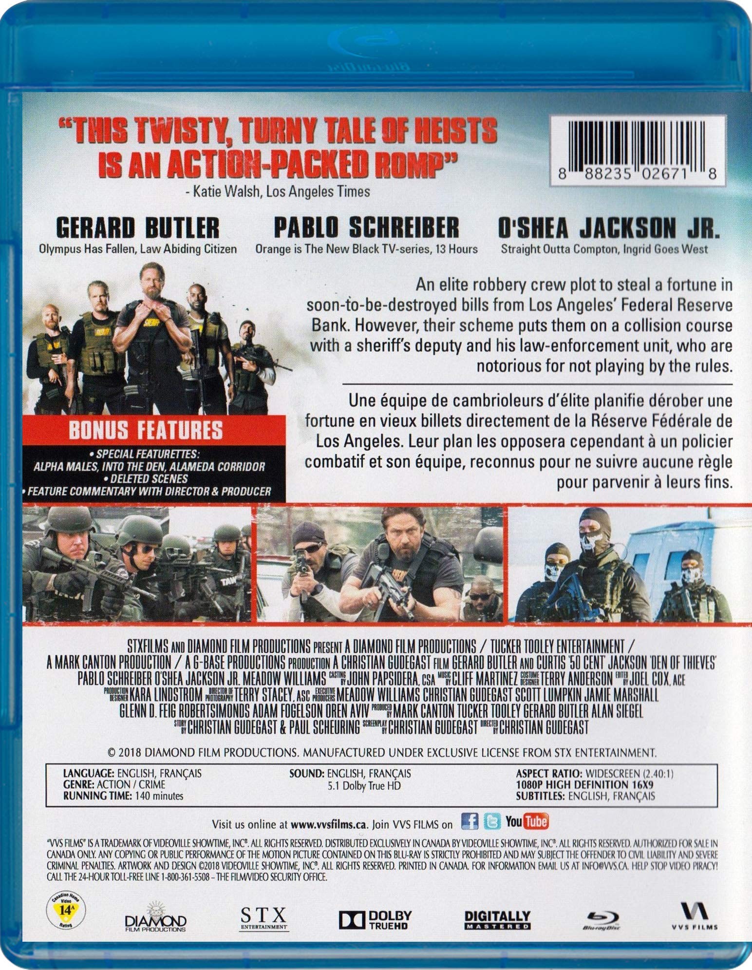 Den Of Thieves - Blu-Ray