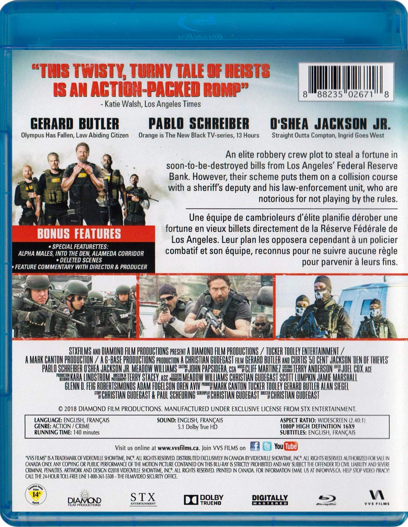 Den Of Thieves - Blu-Ray