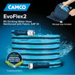 Camco EvoFlex2 25-ft Drinking Water Hose - RV Drinking Water Hose Reinforced with Fabric & Ultra Lightweight - Contains No Lead, No BPA & No Phthalate - Abrasion Resistant (22577) 🍁 All In One Marketplace Canada