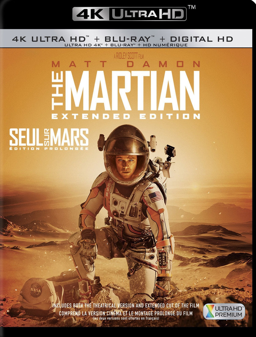 The Martian - 4K/Blu-Ray
