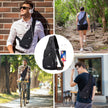 Sling Shoulder Bag Crossbody Backpack for Men Women Waterproof Hiking Daypack Multipurpose Cross Body Chest Bag for Outdoor Walking Travel 🍁 All In One Marketplace Canada