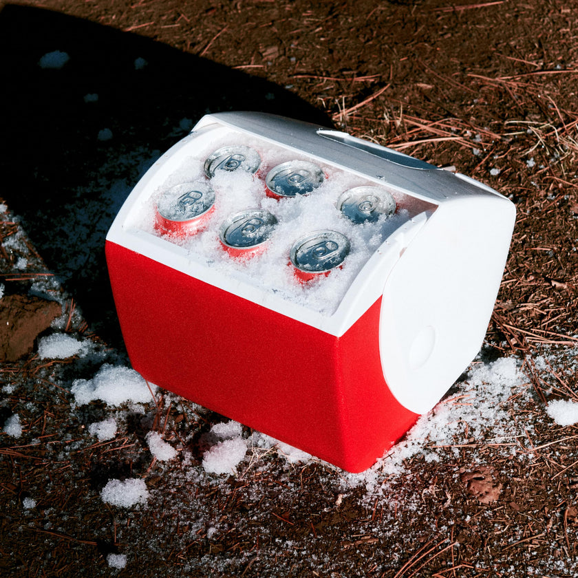 Igloo 7362 11.75 x 8.25 x 12-Inch Playmate PalPersonal Sized Cooler, 7-Quart (Red/White) 🍁 All In One Marketplace Canada