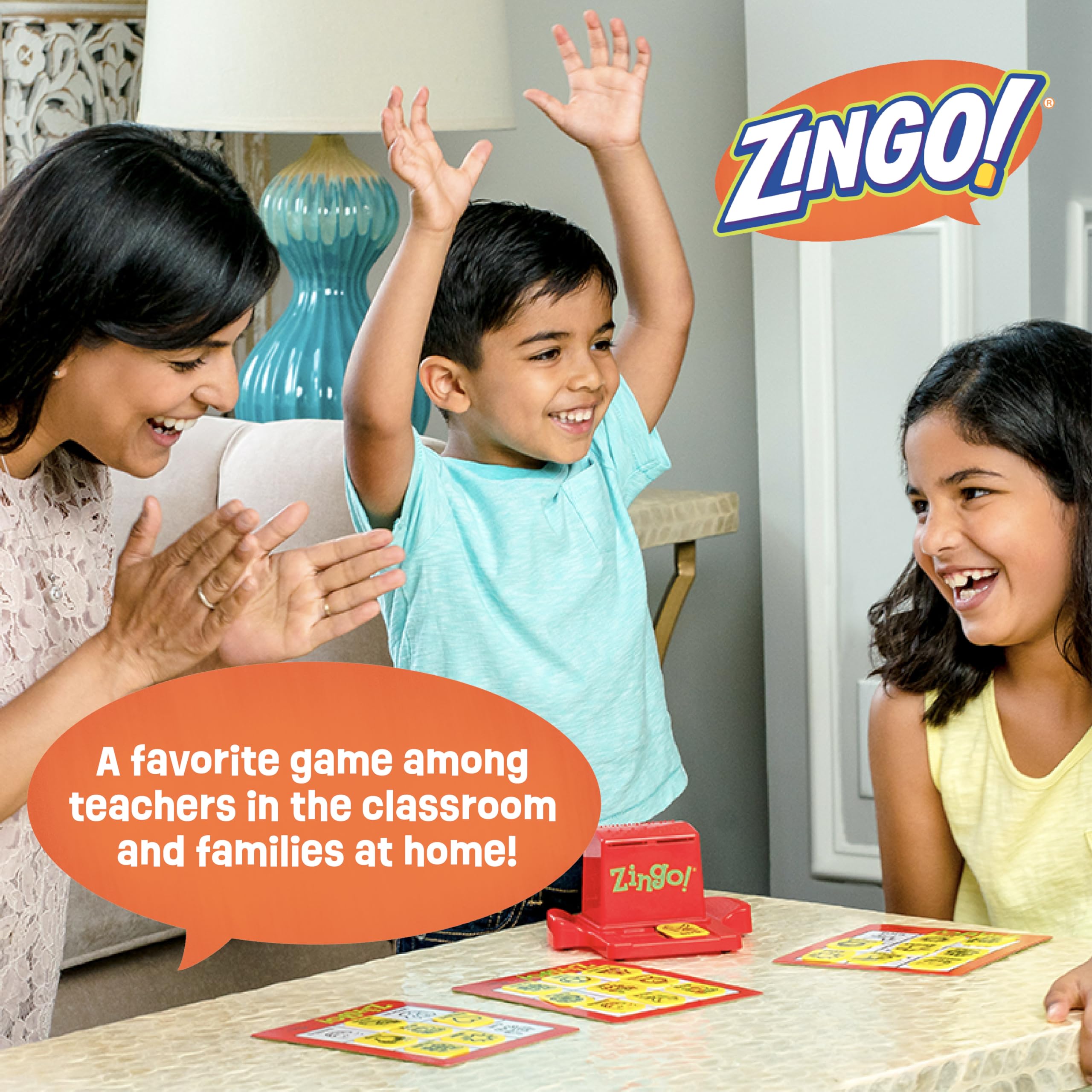 ThinkFun Zingo - Bingo with a Zing - Award-Winning Preschool Game - Encourages Language & Matching Skills Development - Fun Family Board Game for Boys and Girls Ages - 4 & Older 🍁 All In One Marketplace Canada