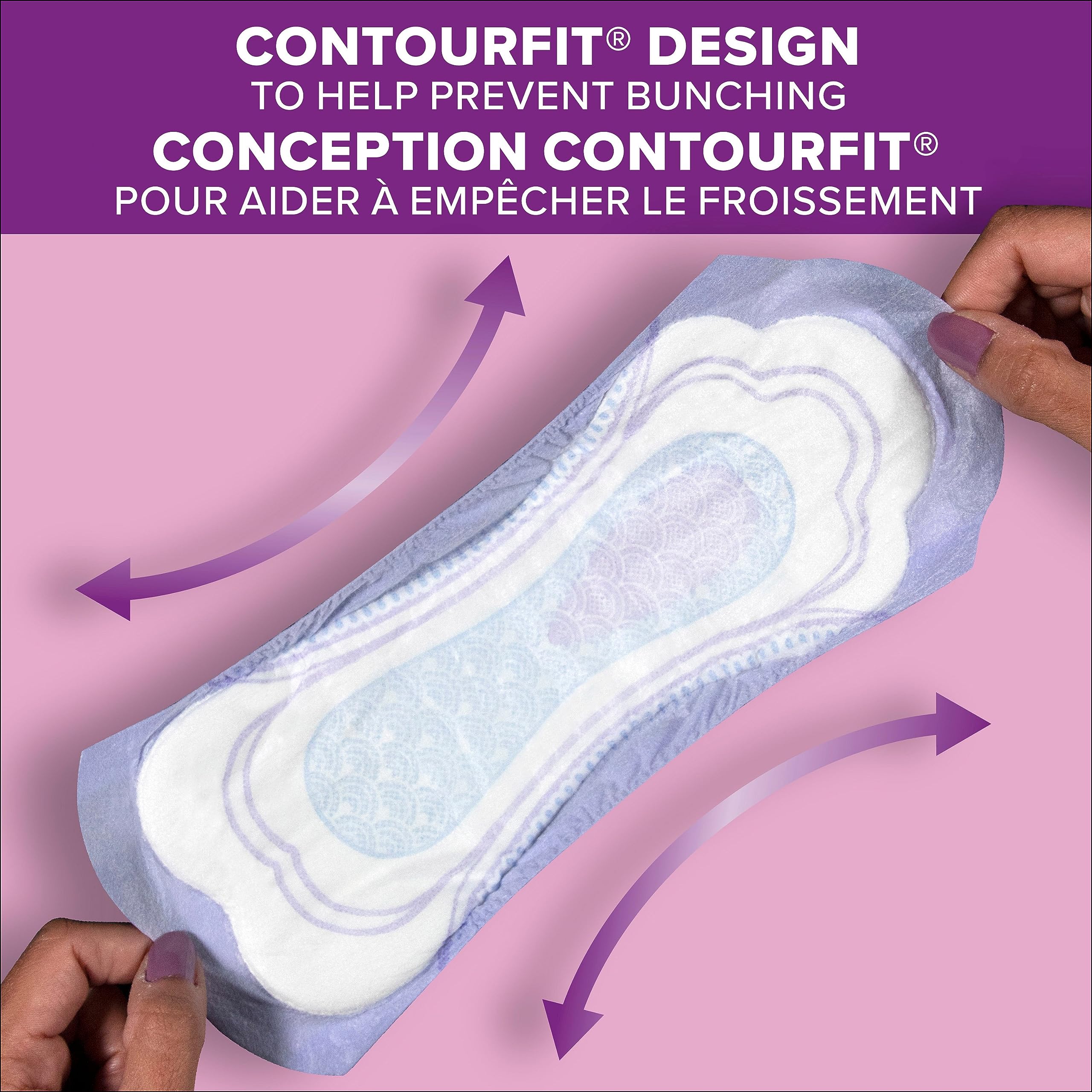 Poise Incontinence Pads for Women, Ultimate Absorbency, Long, Original Design, 90 Count (2 Packs of 45) (Packaging May Vary) 🍁 All In One Marketplace Canada