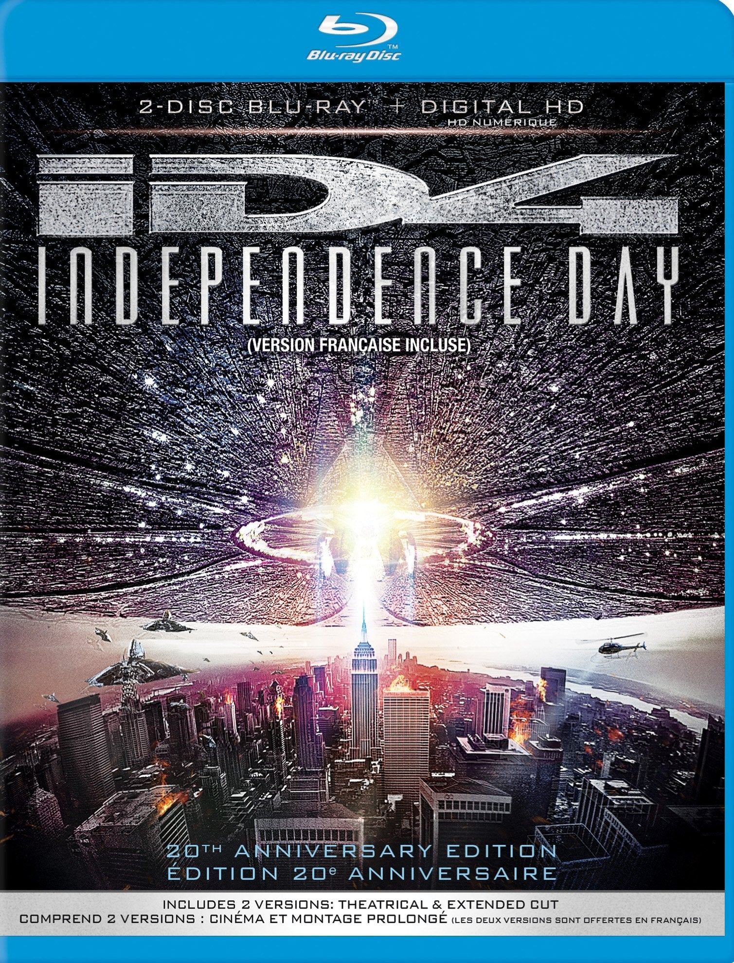 Independence Day 20th Anniversary Edition (Bilingual) -  Blu-ray + Digital Copy
