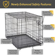 MidWest Homes for Pets 36-Inch New World Crate for Medium-Large Breeds, 41-70 lbs, Single Door Folding Dog Crate, Leak-Proof Tray & Secure Latch, Portable, Durable & Easy to Assemble 🍁 All In One Marketplace Canada