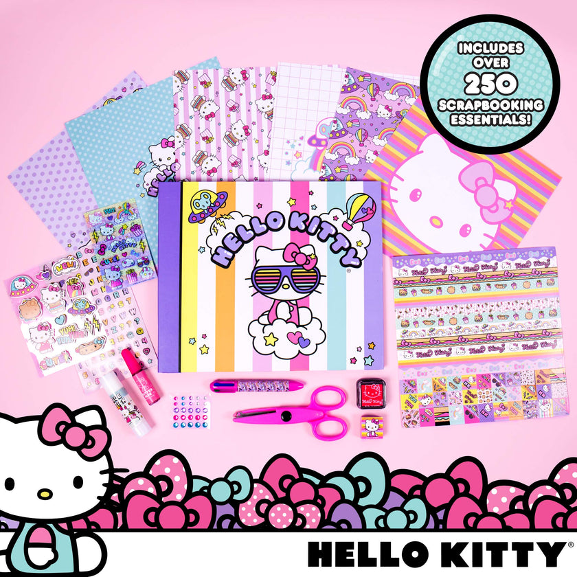 Horizon Group USA Hello Kitty All-In-One Scrapbook, Over 250 Sanrio Stationery, Cute School Supplies, Hello Kitty Notebook, Kawaii Stationery 🍁 All In One Marketplace Canada